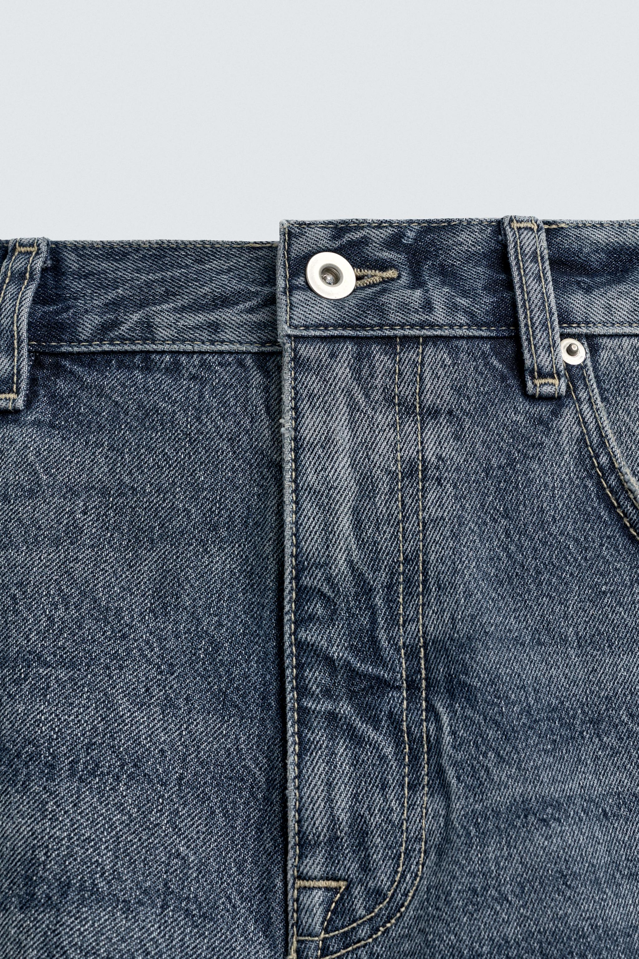 RELAXED FIT DENIM SHORTS